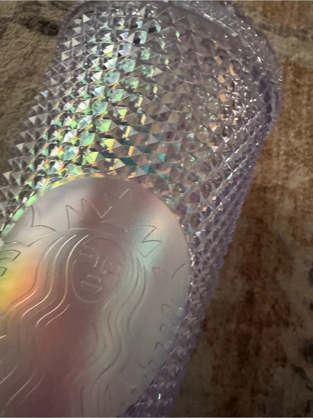 Starbucks Iridescent Studded Tumbler in Lavender Haze